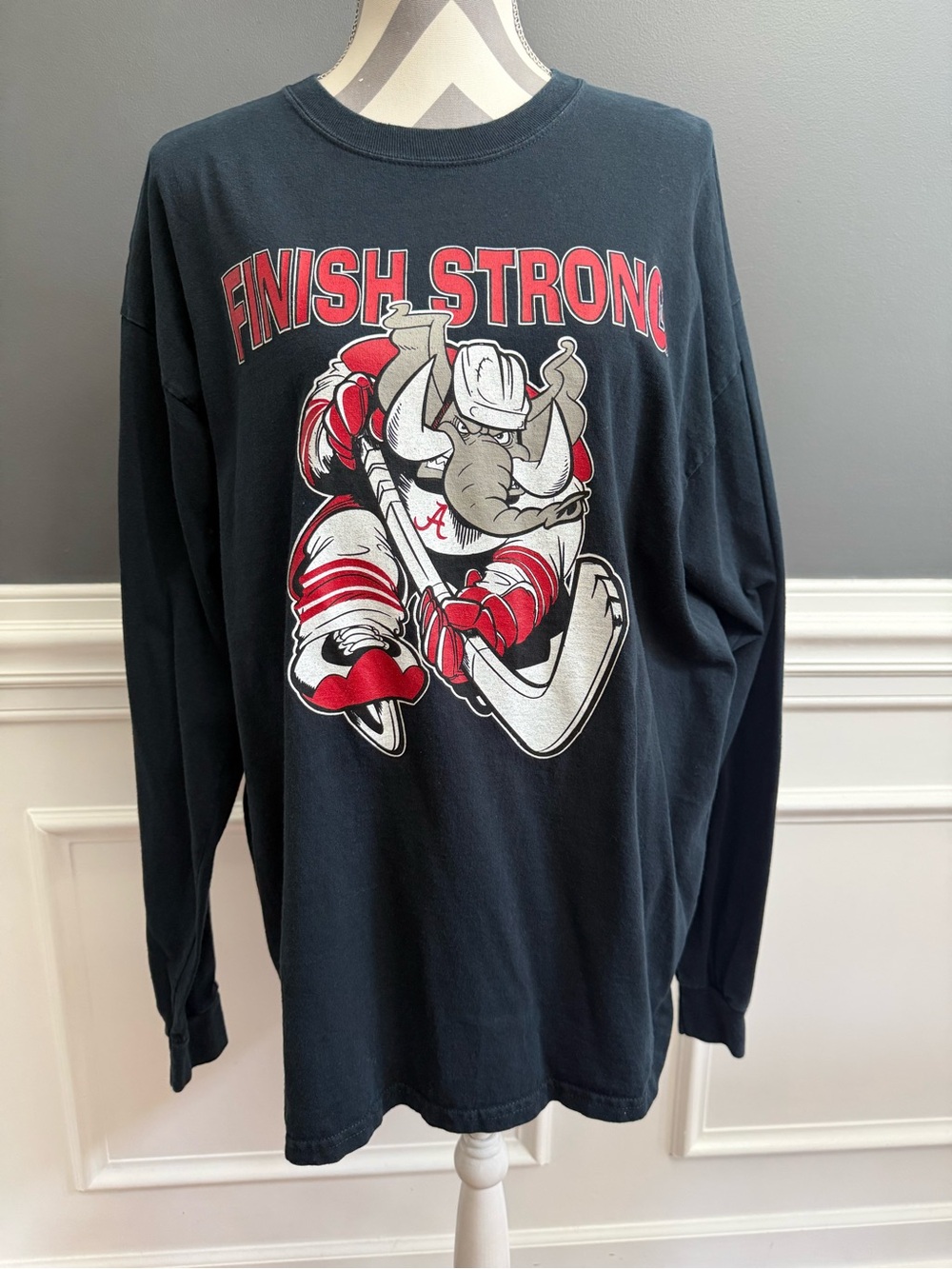 Vintage Alabama Crimson Tide hockey shirt size XL